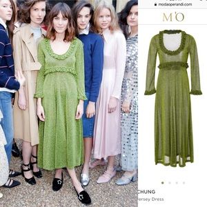 Alexa Chung Like Ruffle Jersey Dress One Size - M